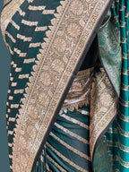 Banarasi Mushru Katan Silk Saree