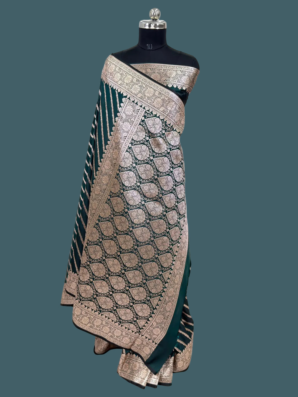 Banarasi Mushru Katan Silk Saree