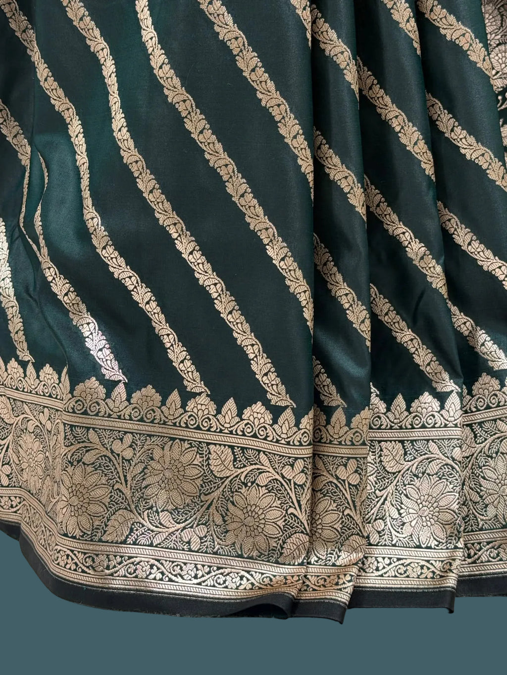 Banarasi Mushru Katan Silk Saree