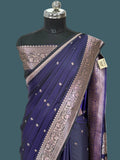 Banarasi Mushru Katan Silk Saree