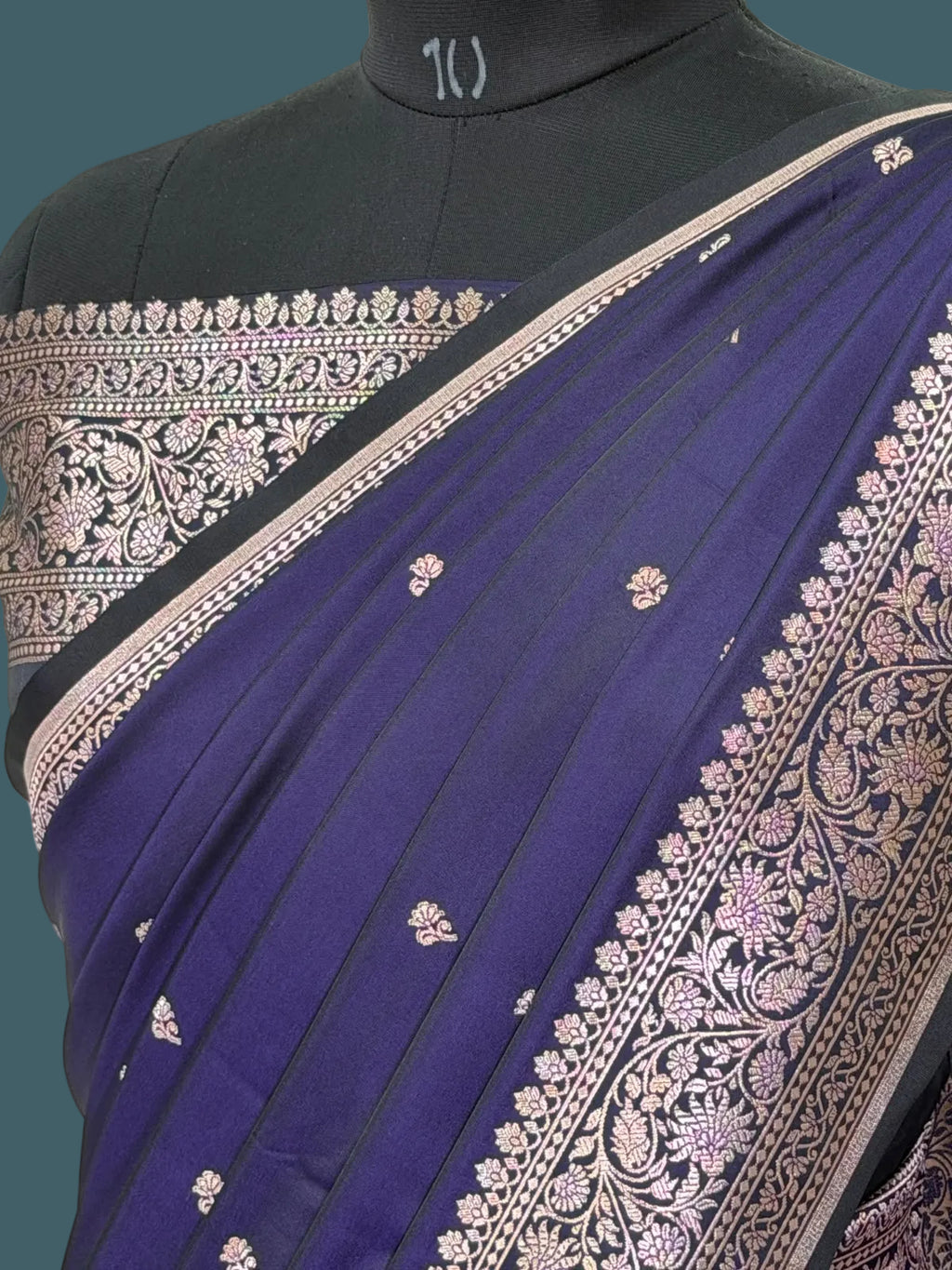 Banarasi Mushru Katan Silk Saree