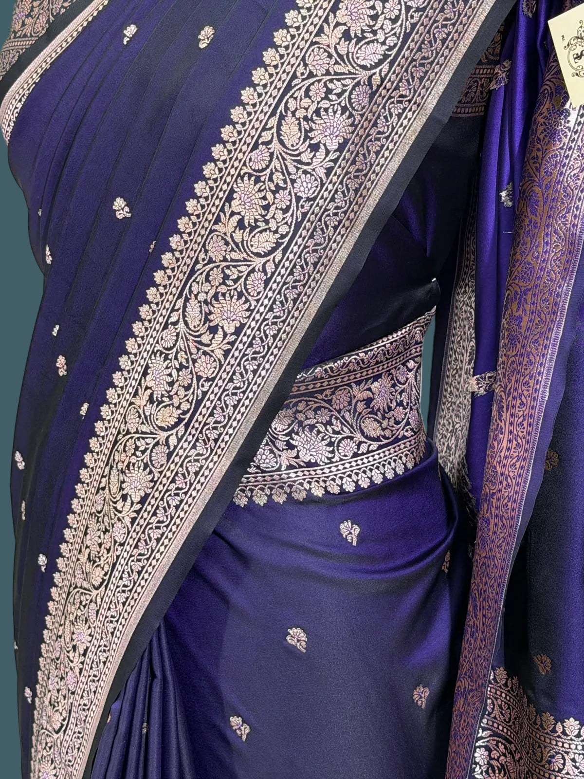 Banarasi Mushru Katan Silk Saree