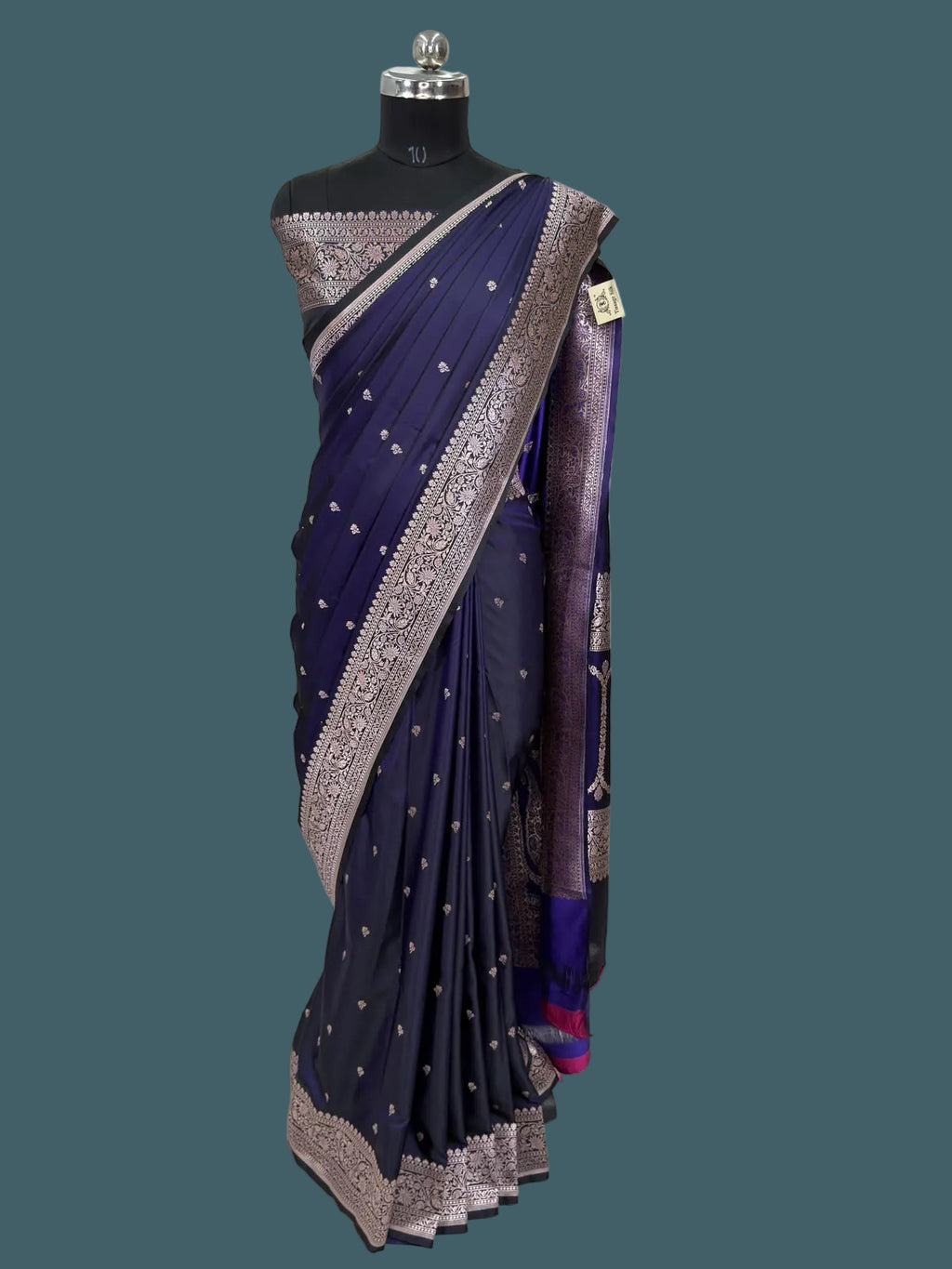 Banarasi Mushru Katan Silk Saree