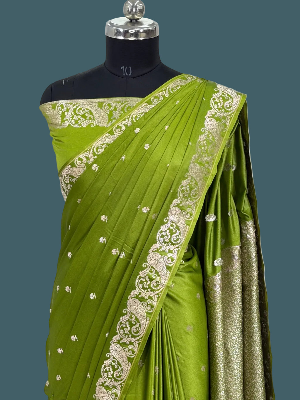 Banarasi Mushru Katan Silk Saree