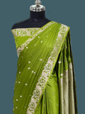 Banarasi Mushru Katan Silk Saree