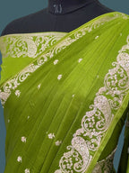 Banarasi Mushru Katan Silk Saree