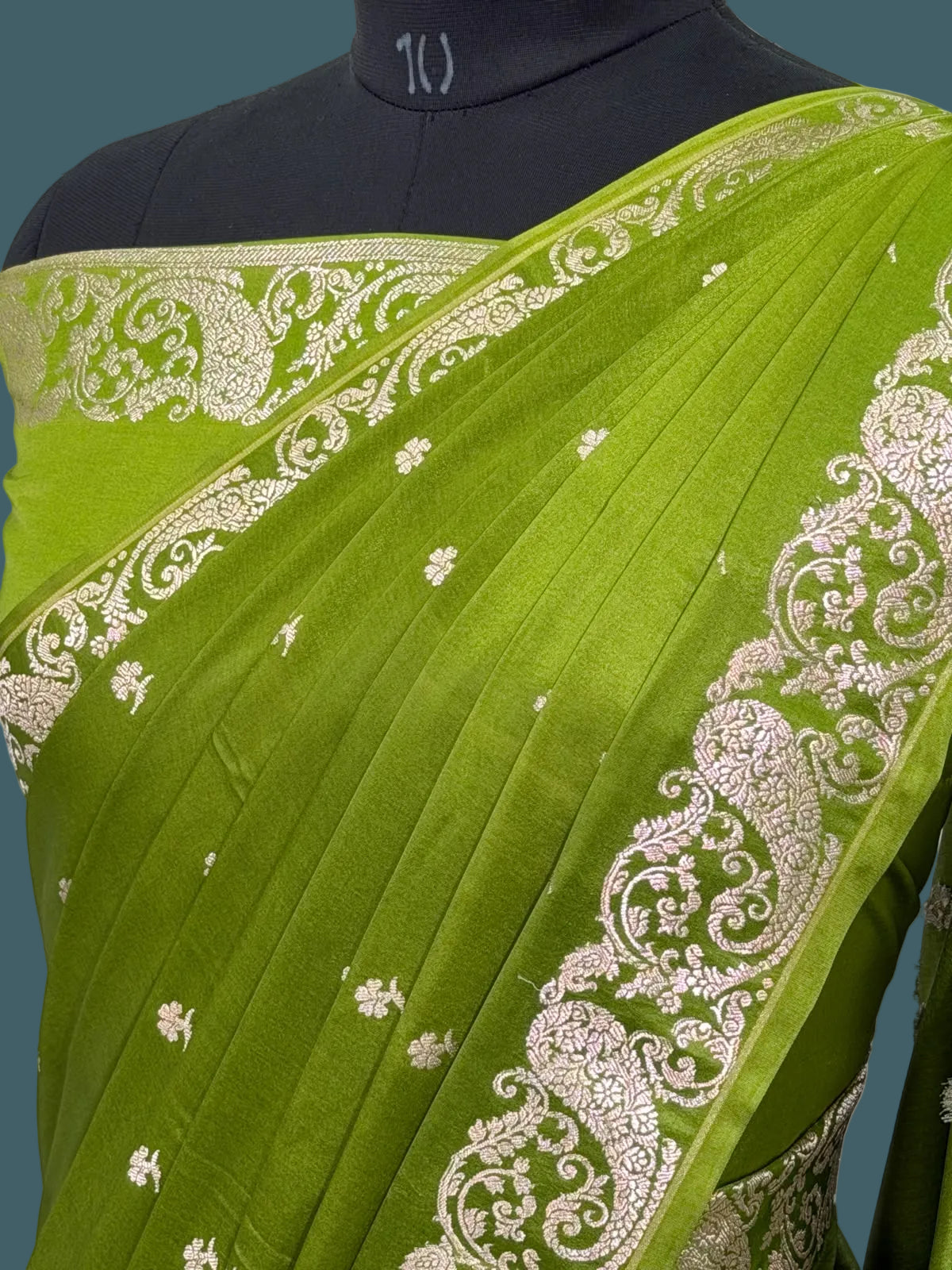 Banarasi Mushru Katan Silk Saree