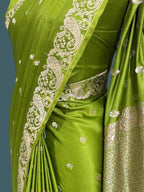 Banarasi Mushru Katan Silk Saree
