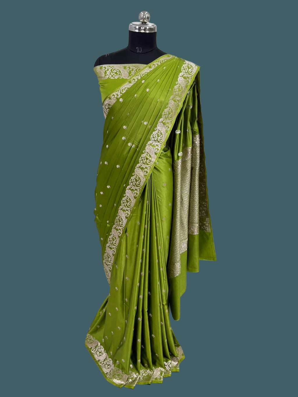 Banarasi Mushru Katan Silk Saree