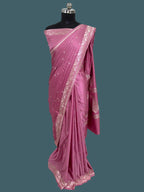 Banarasi Mushru Katan Silk Saree