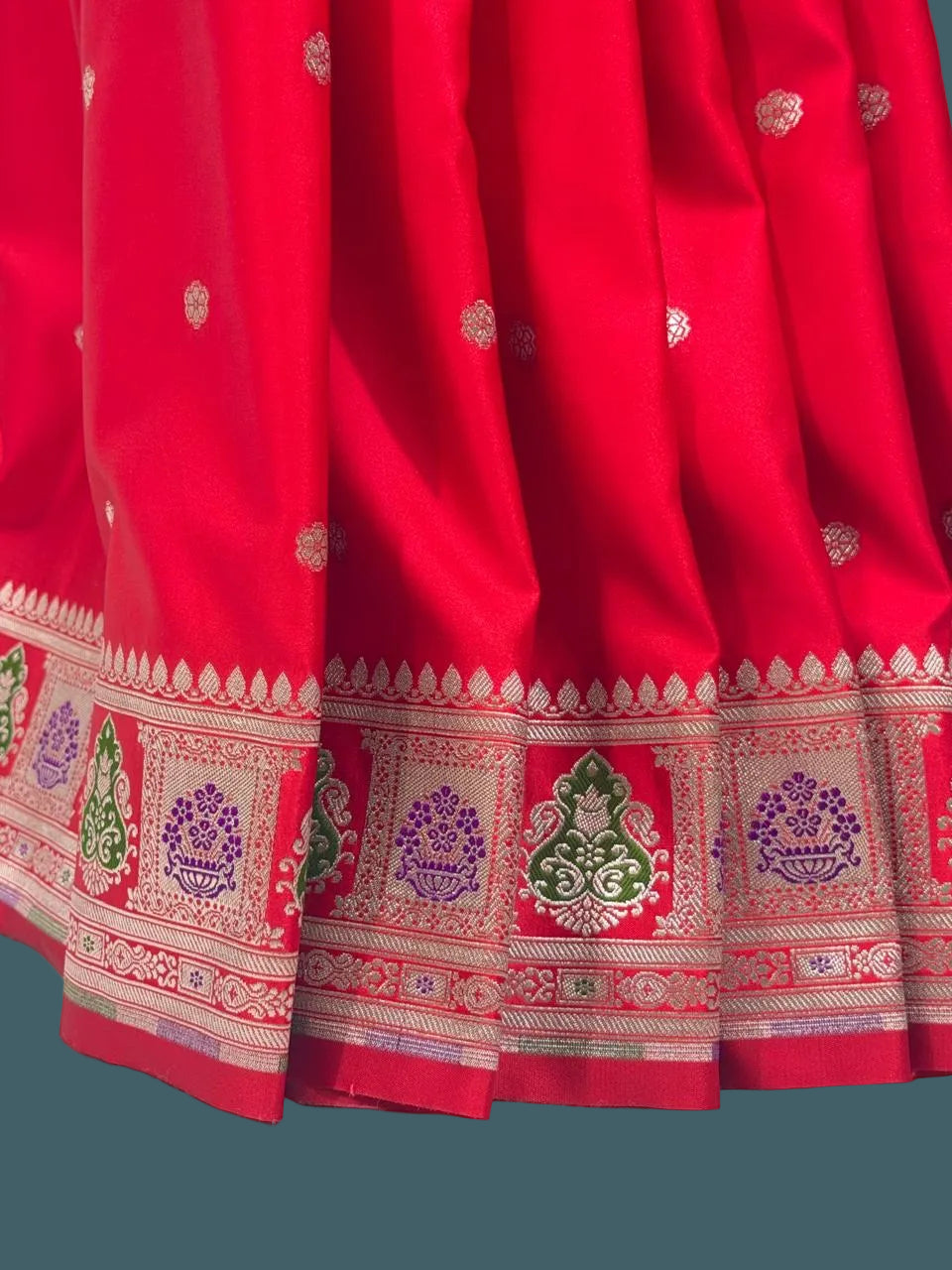Banarasi Mushru Katan Silk Saree
