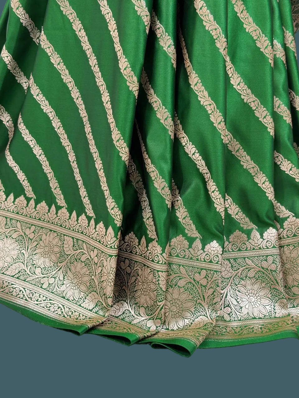 Banarasi Mushru Katan Silk Saree