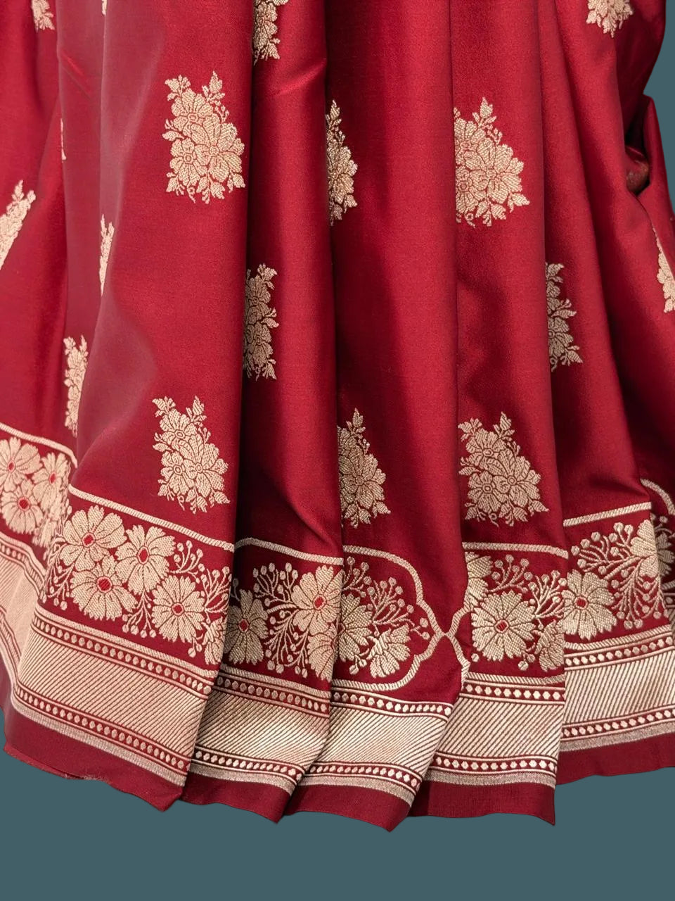 Banarasi Mushru Katan Silk Saree