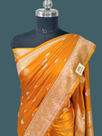 Banarasi Mushru Katan Silk Saree