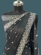 Banarasi Mushru Katan Silk Saree