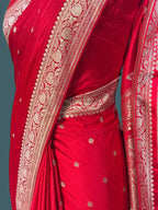Banarasi Mushru Katan Silk Saree
