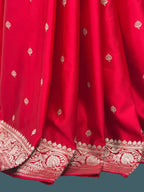 Banarasi Mushru Katan Silk Saree