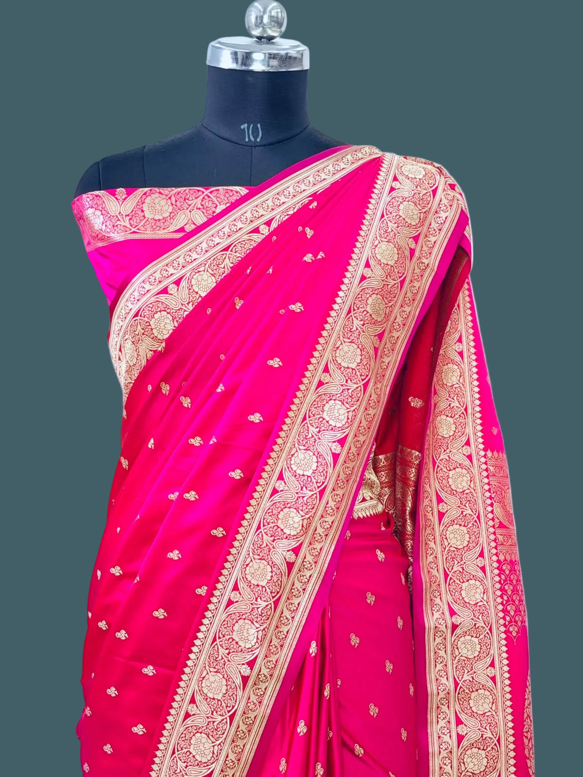 Banarasi Mushru Katan Silk Saree