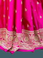 Banarasi Mushru Katan Silk Saree