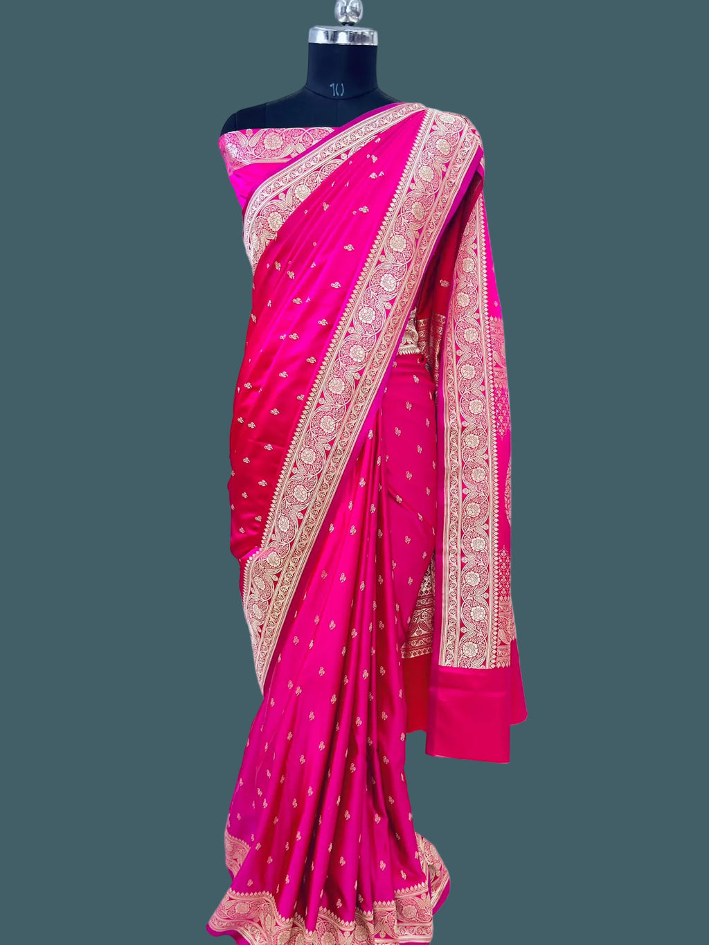 Banarasi Mushru Katan Silk Saree