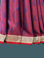 Banarasi Mushru Katan Silk Tanchuii Saree
