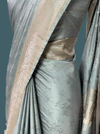 Banarasi Mushru Katan Silk Saree