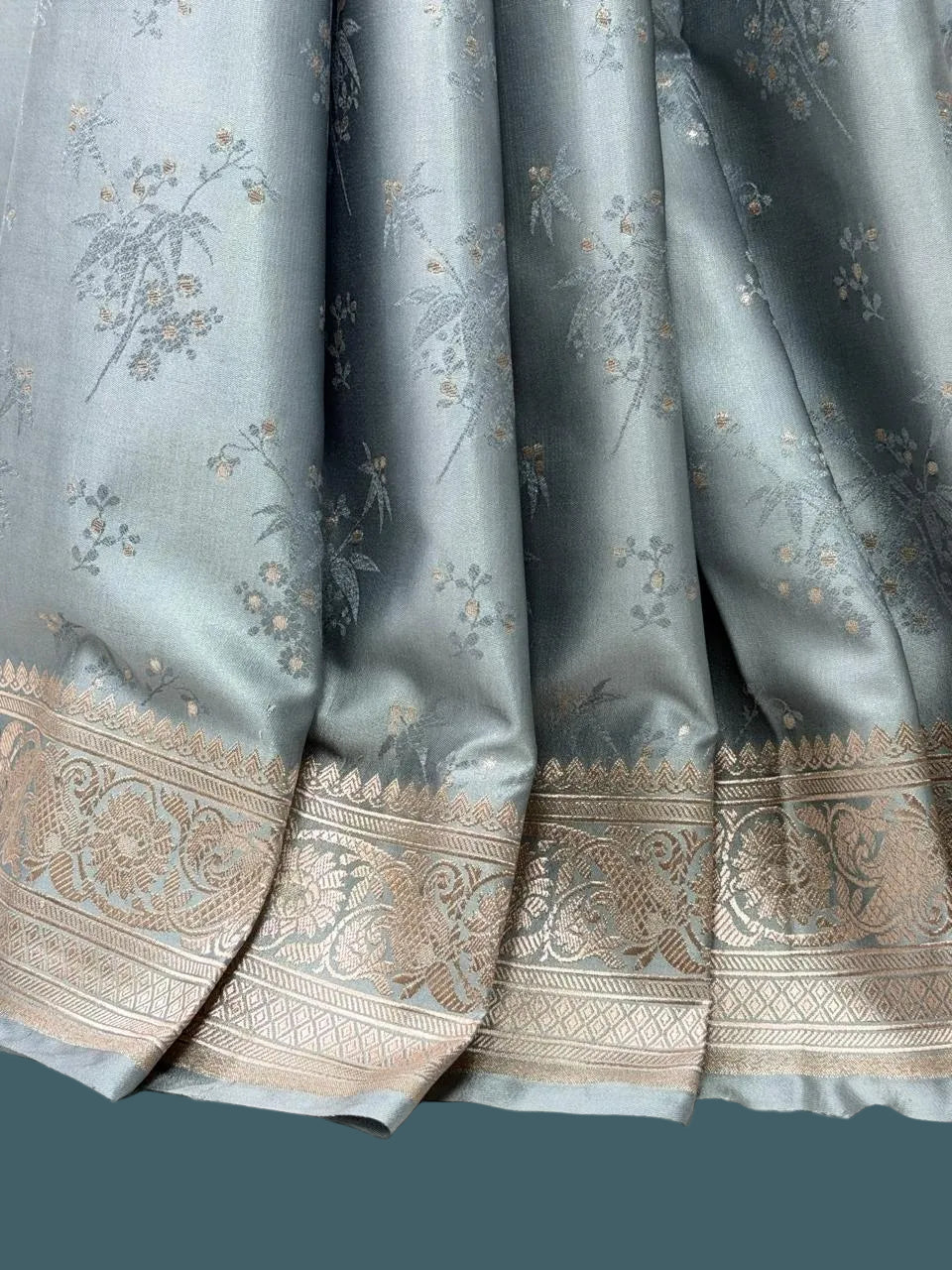 Banarasi Mushru Katan Silk Saree