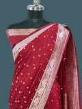 Banarasi Mushru Katan Silk Saree