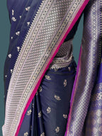 Banarasi Mushru Katan Silk Saree