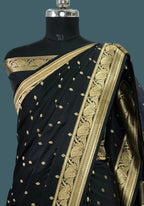 Banarasi Mushru Katan Silk Saree