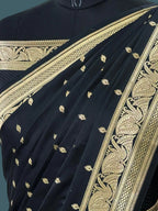 Banarasi Mushru Katan Silk Saree