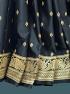 Banarasi Mushru Katan Silk Saree
