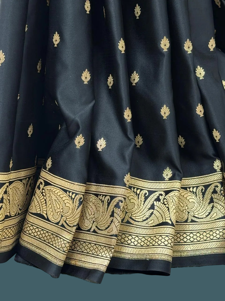 Banarasi Mushru Katan Silk Saree