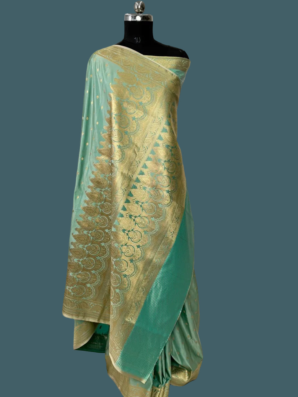 Banarasi Mushru Katan Silk Saree