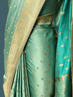 Banarasi Mushru Katan Silk Saree