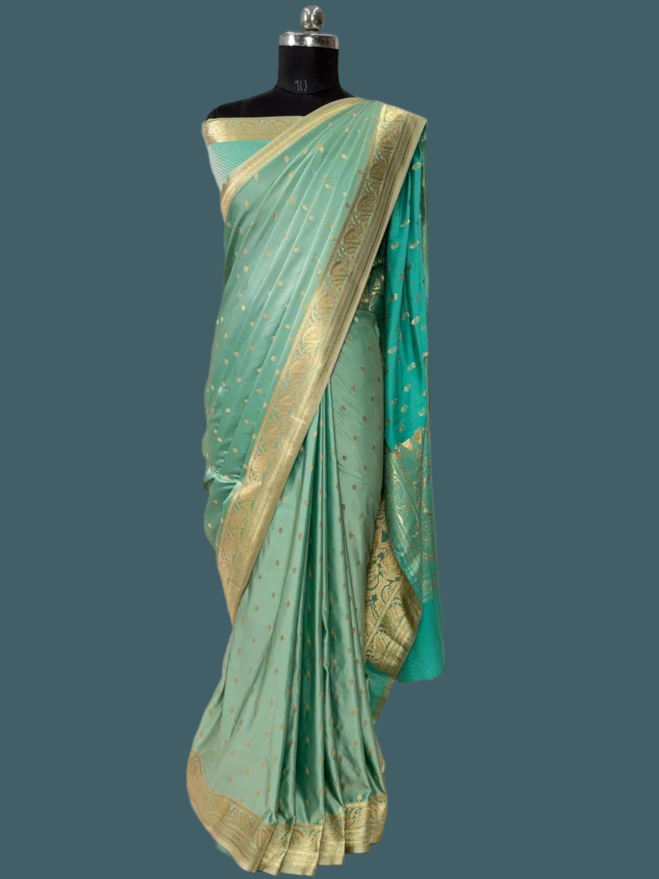 Banarasi Mushru Katan Silk Saree