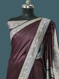 Banarasi Mushru Katan Silk Saree