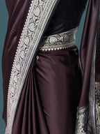Banarasi Mushru Katan Silk Saree