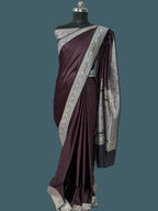 Banarasi Mushru Katan Silk Saree