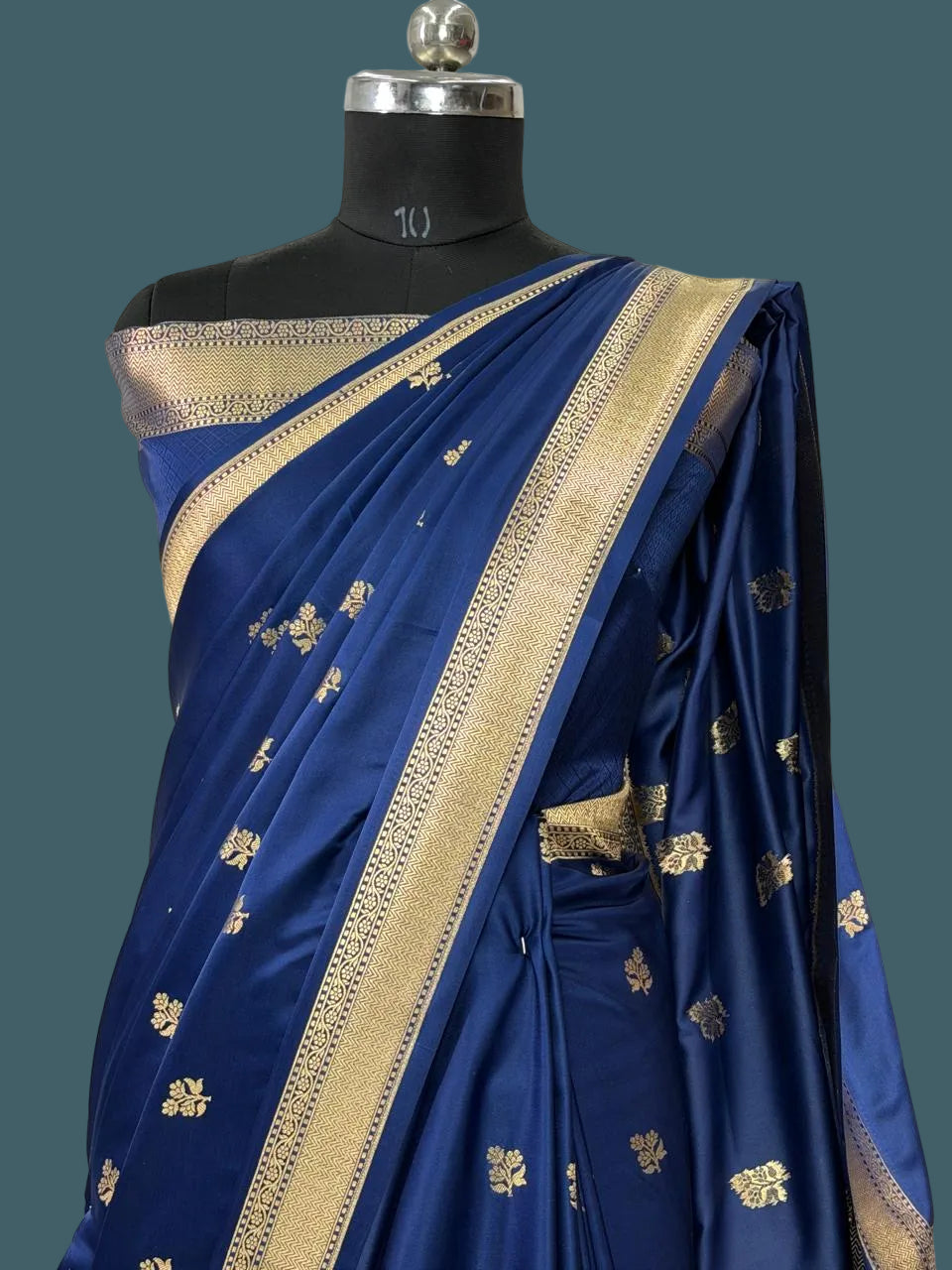 Banarasi Mushru Katan Silk Saree