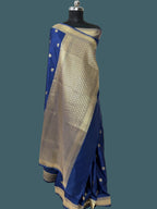 Banarasi Mushru Katan Silk Saree