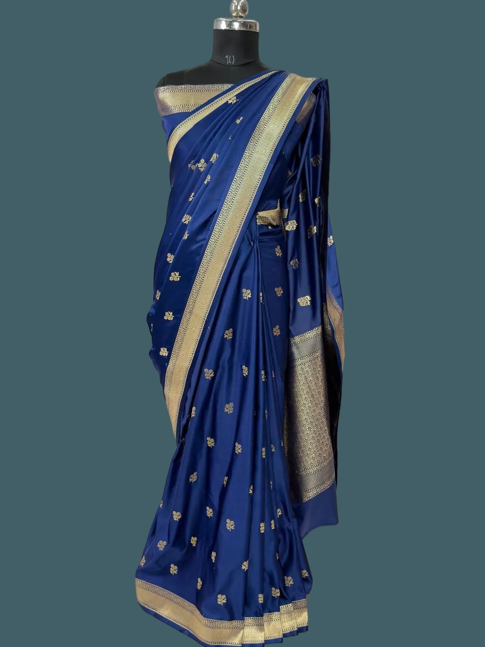 Banarasi Mushru Katan Silk Saree