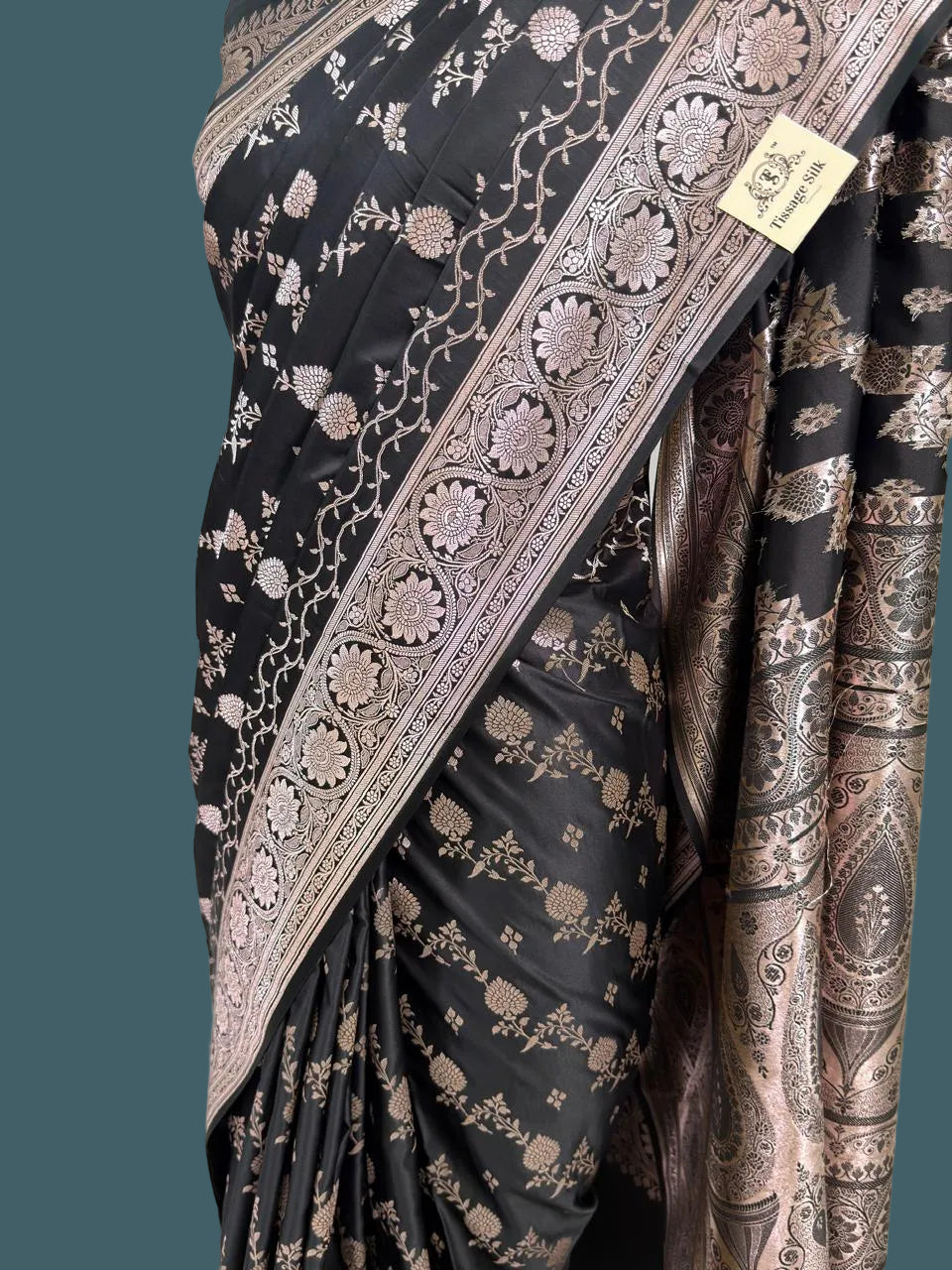 Banarasi Mushru Katan Silk Saree
