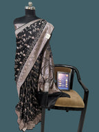 Banarasi Mushru Katan Silk Saree
