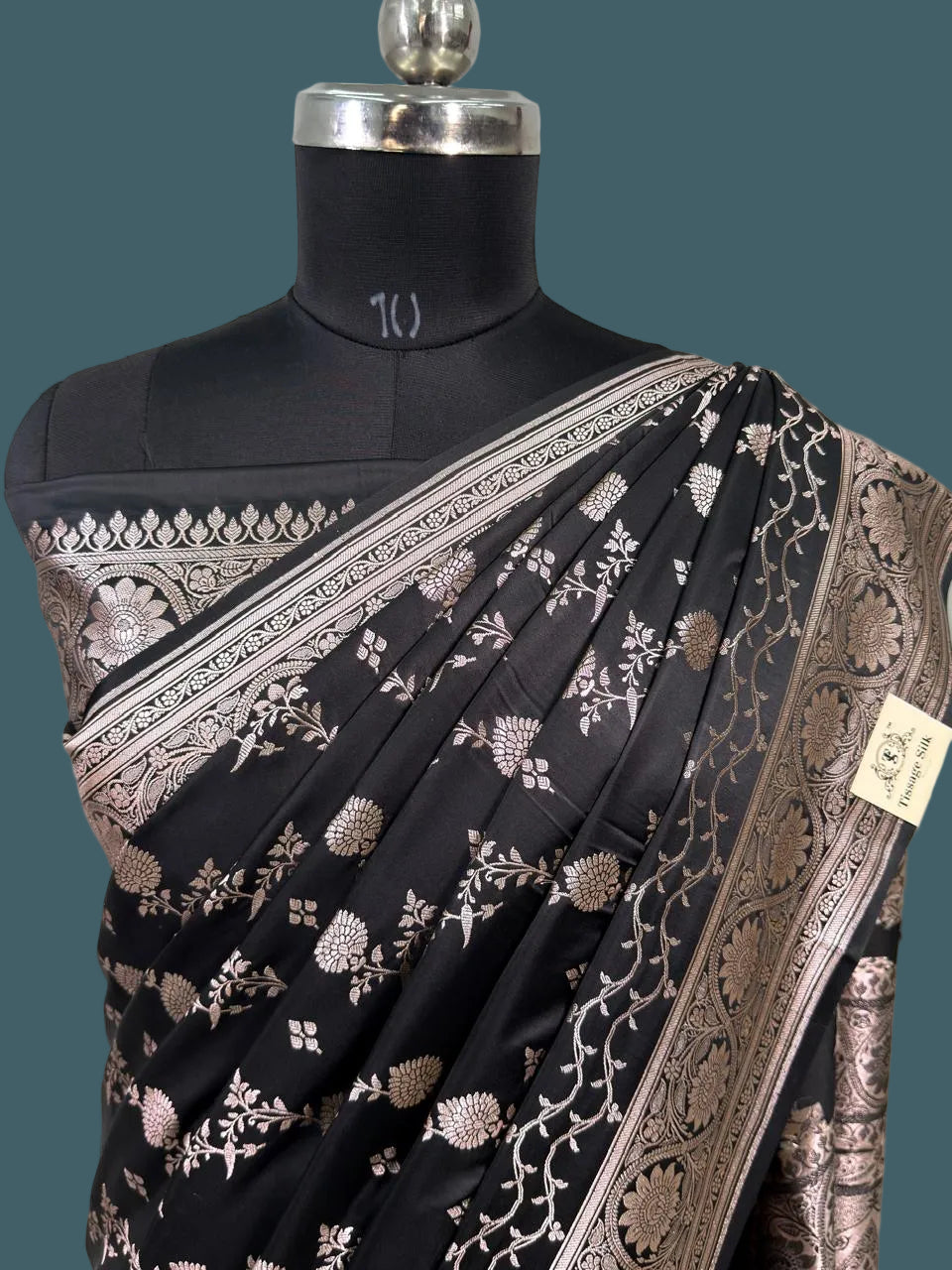 Banarasi Mushru Katan Silk Saree