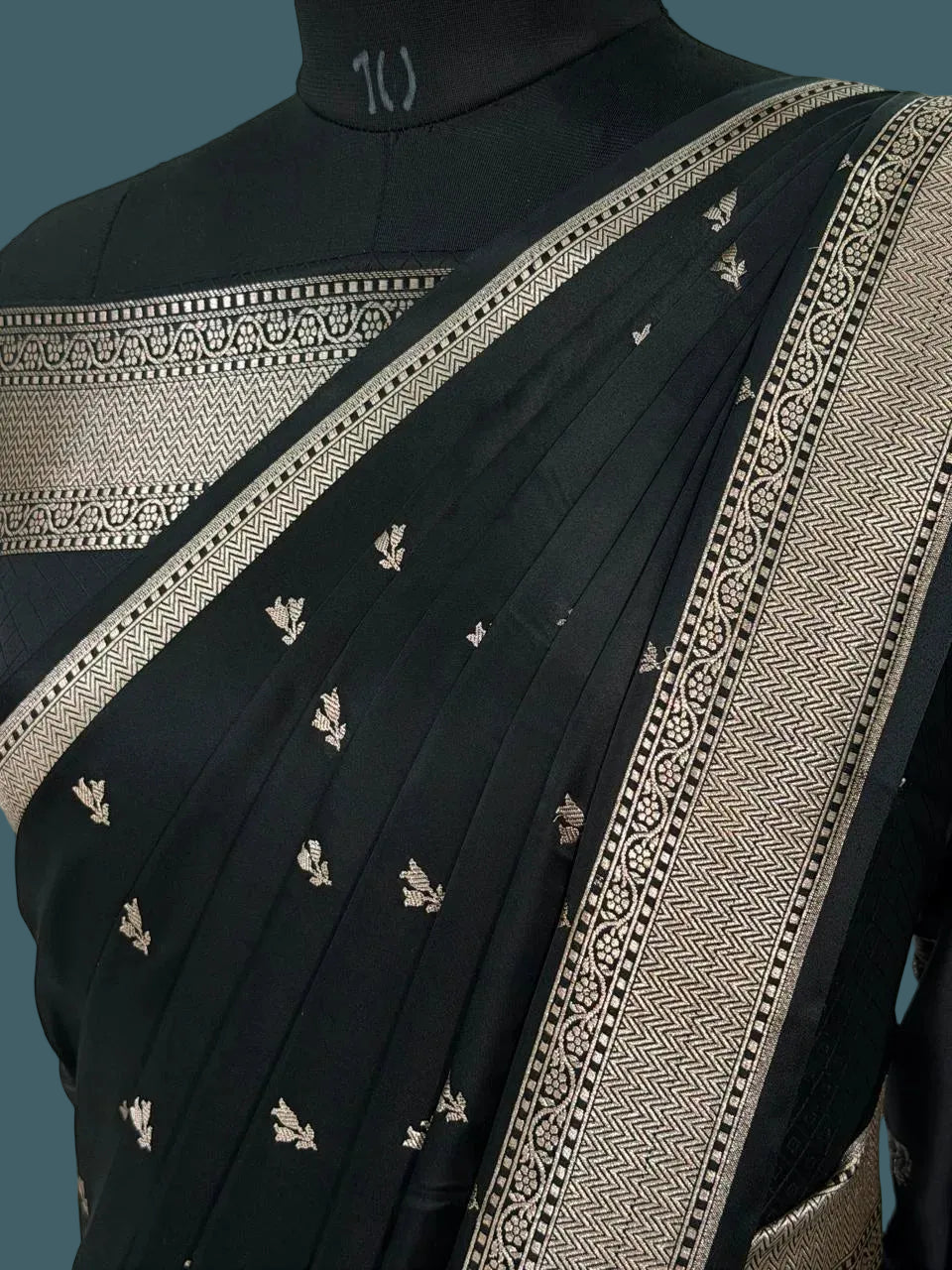 Banarasi Mushru Katan Silk Saree