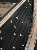 Banarasi Mushru Katan Silk Saree