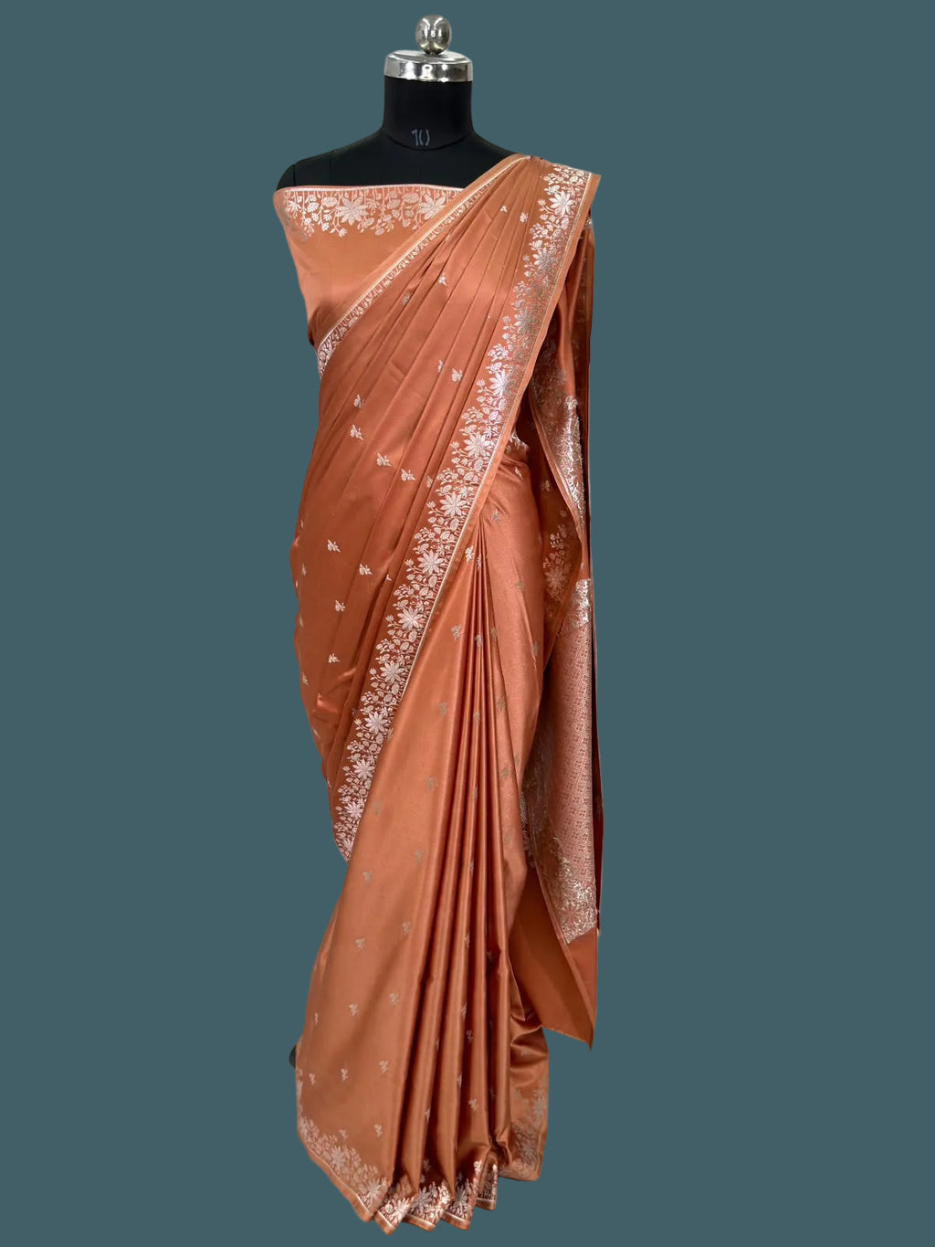 Banarasi Mushru Katan Silk Saree