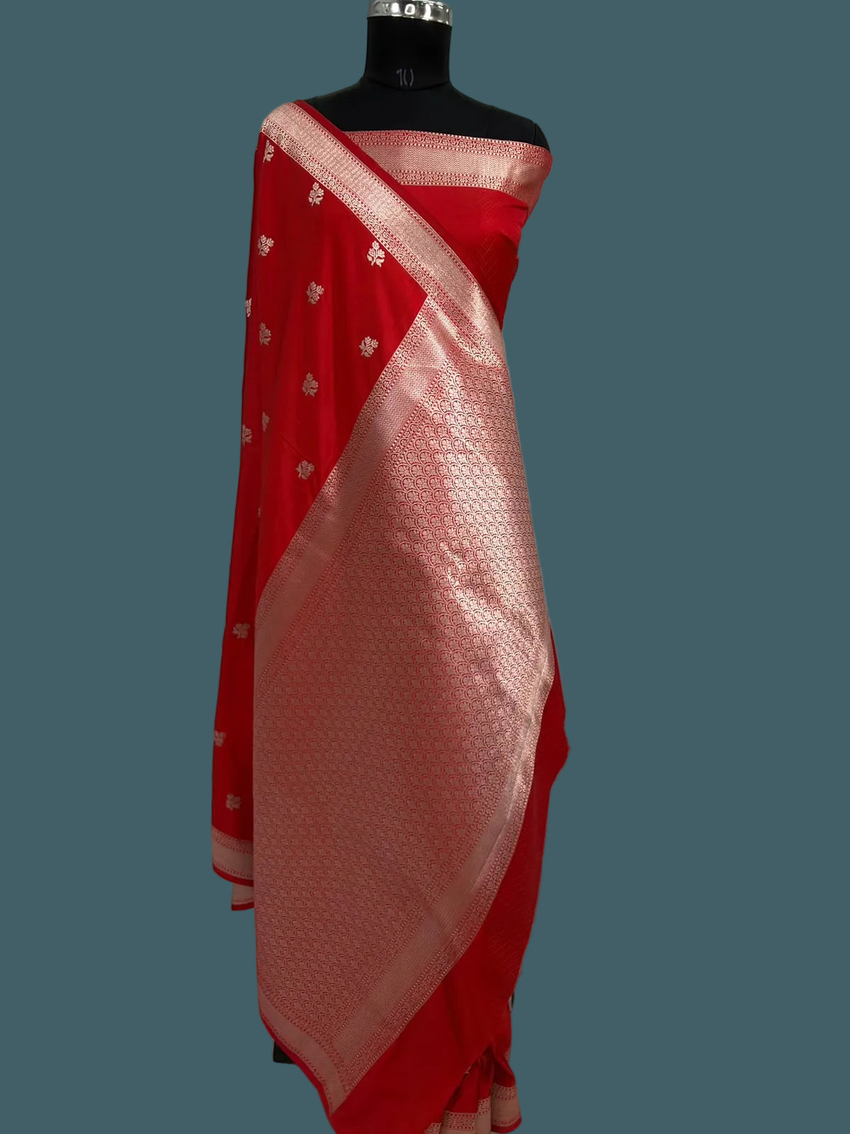 Banarasi Mushru Katan Silk Saree