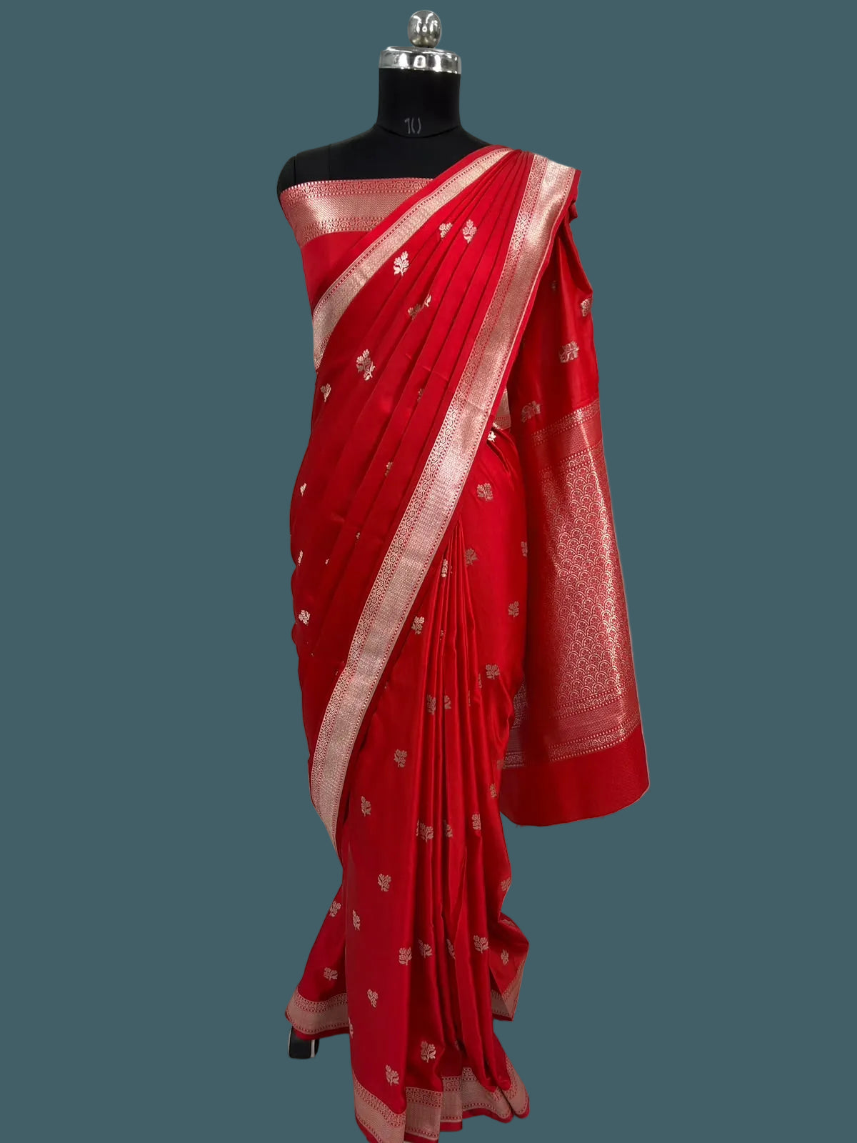 Banarasi Mushru Katan Silk Saree